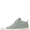 Men Candice Cooper | Suede And Leather Ankle Sneakers Green -Mid S