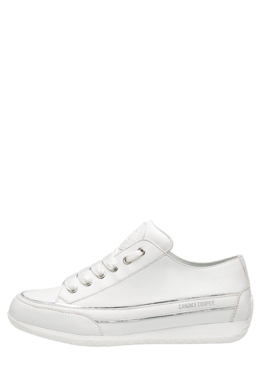 Women Candice Cooper | Janis Strip Chic S - Leather Sneakers - White