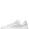 Men Candice Cooper | Leather Sneakers Silver -Velanie