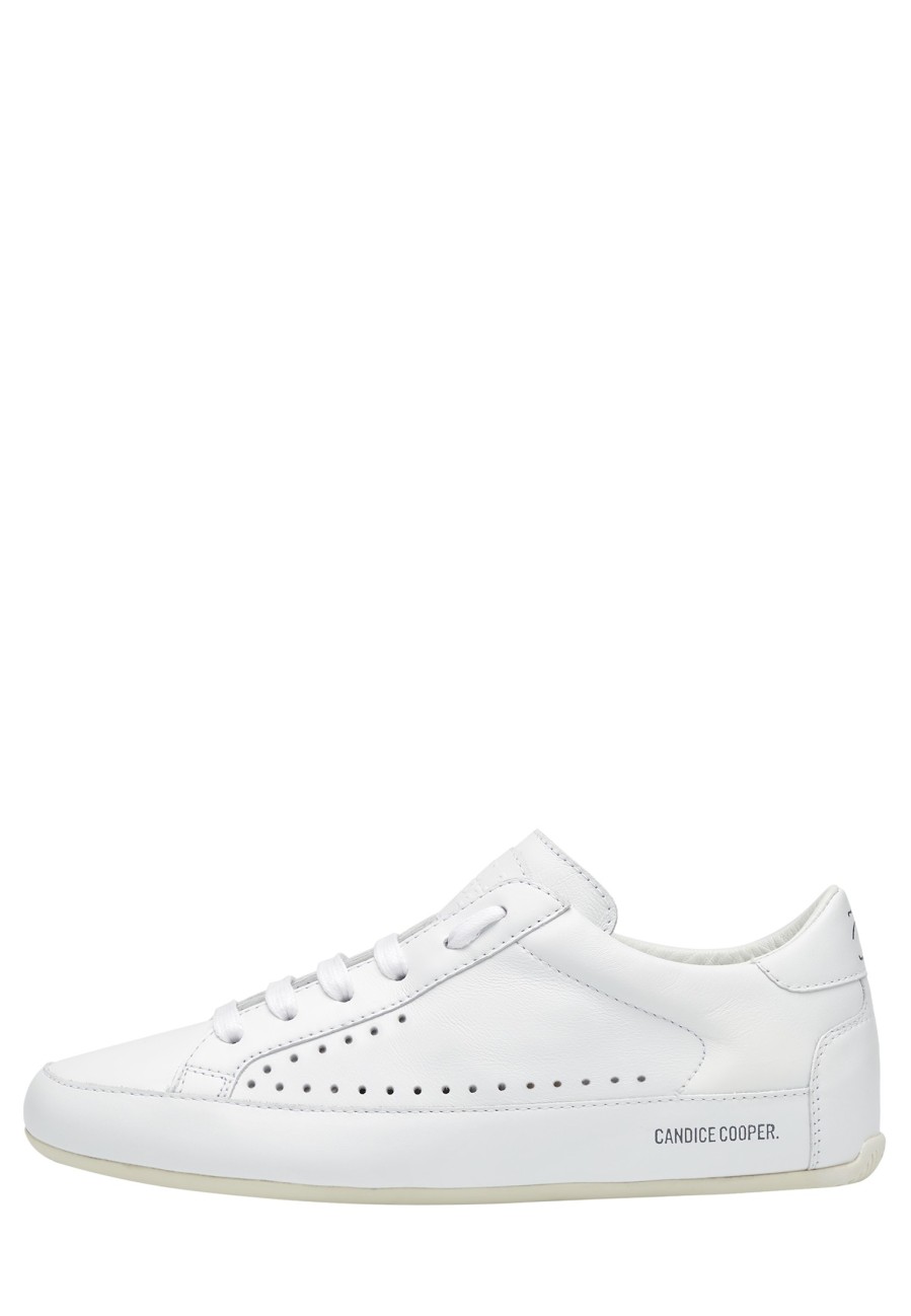 Women Candice Cooper | Dafne - Leather Sneakers - White