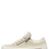 Women Candice Cooper | Rock 1 Zip Chic - Suede Sneakers - Beige