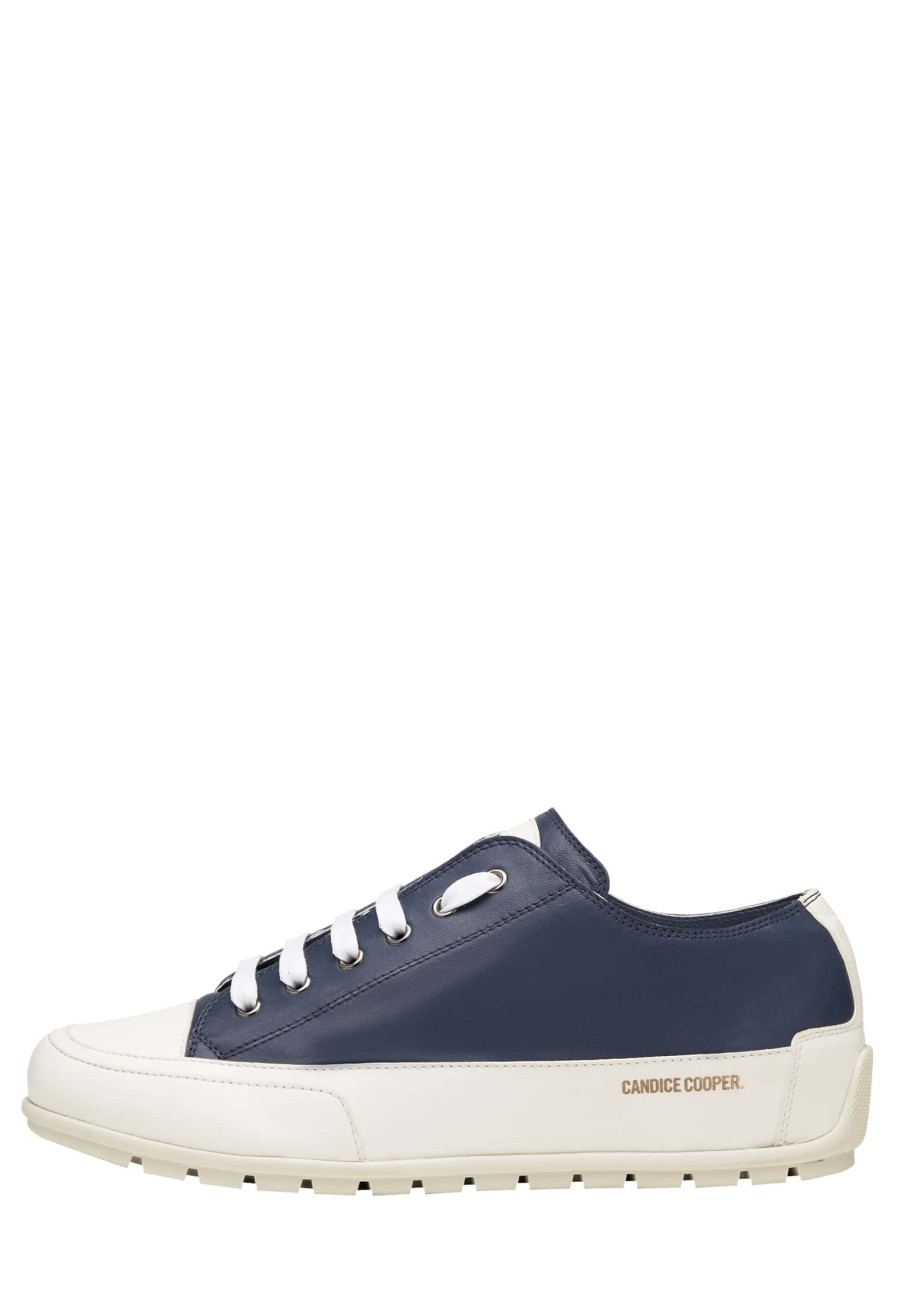 Men Candice Cooper | Sanborn S - Buffed Leather Sneakers - Blue