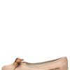 Men Candice Cooper | Buffed Leather Ballet Flats Light Brown -Candy Bow