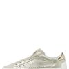 Women Candice Cooper | Dafne - Leather And Suede Sneakers - White-Grey