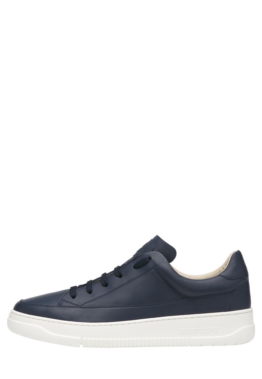 Men Candice Cooper | Vito 06 Sf - Leather Sneakers - Blue