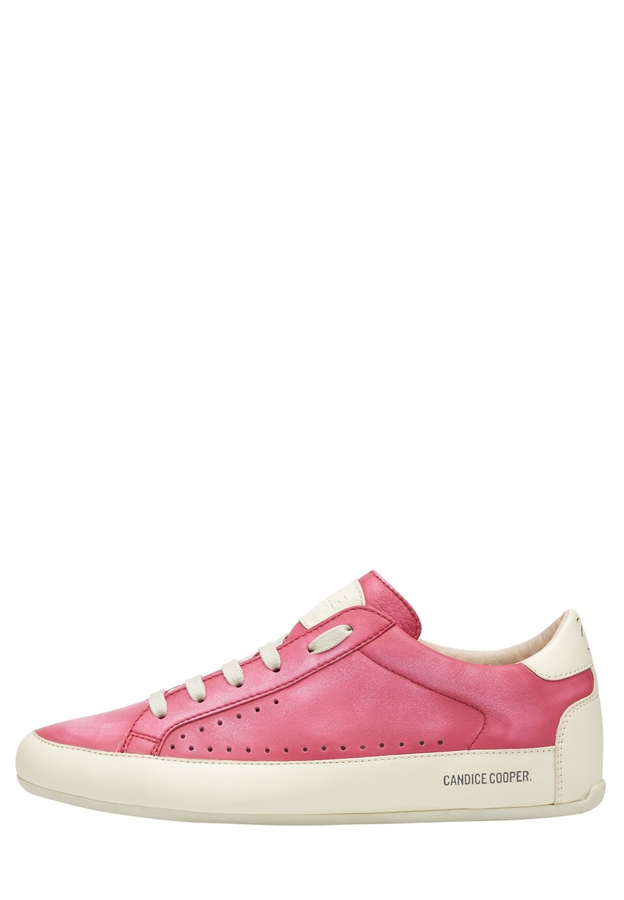 Women Candice Cooper | Dafne - Leather Sneakers - Fuchsia