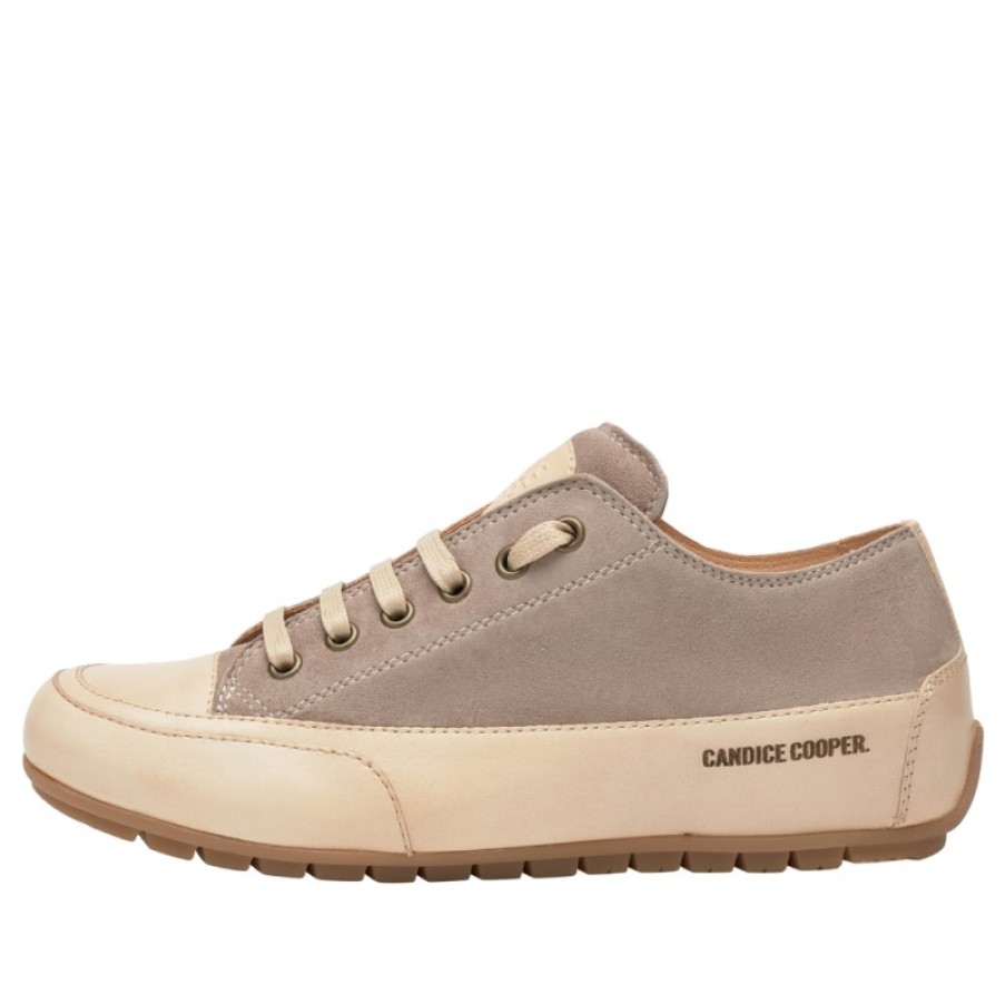 Women Candice Cooper | Rock - Buffed Suede Sneakers - Grey