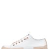 Women Candice Cooper | Rock Patch S - Leather Sneakers - White-Pink