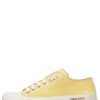 Women Candice Cooper | Buffed Leather Sneakers Yellow -Rock S