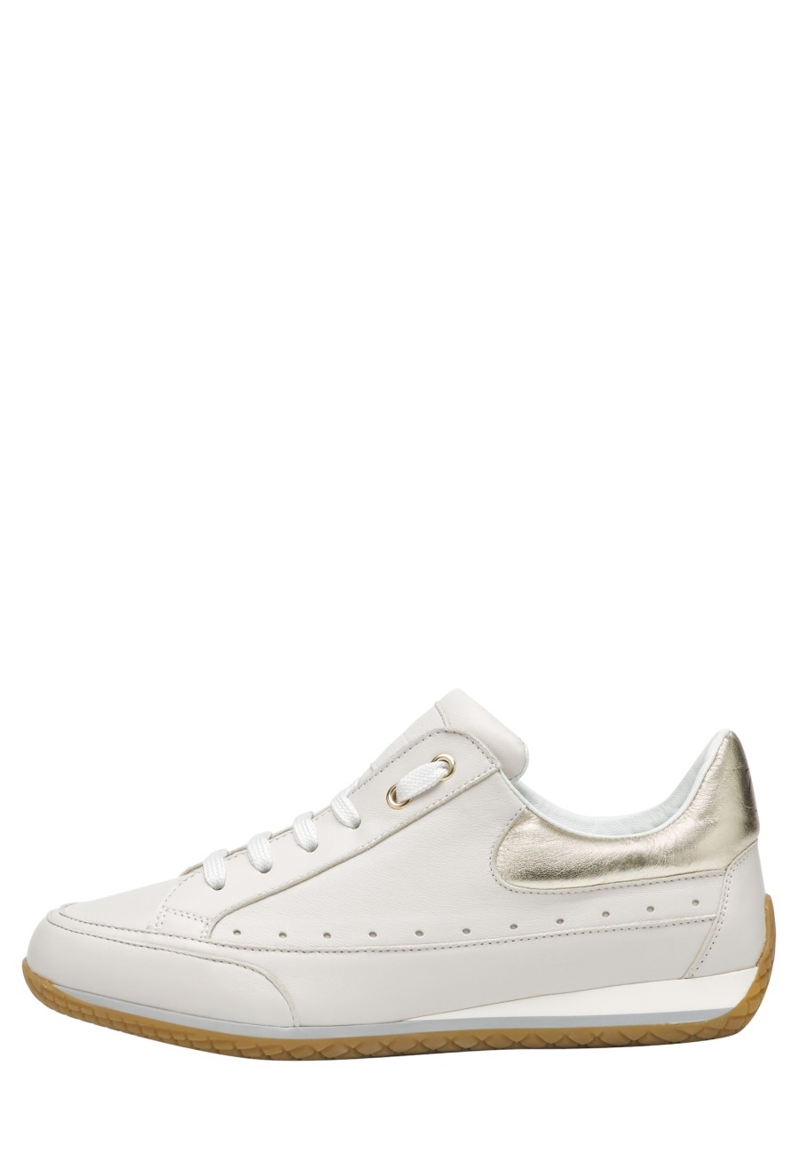 Women Candice Cooper | Runlo - Leather Sneakers - White-Platinum