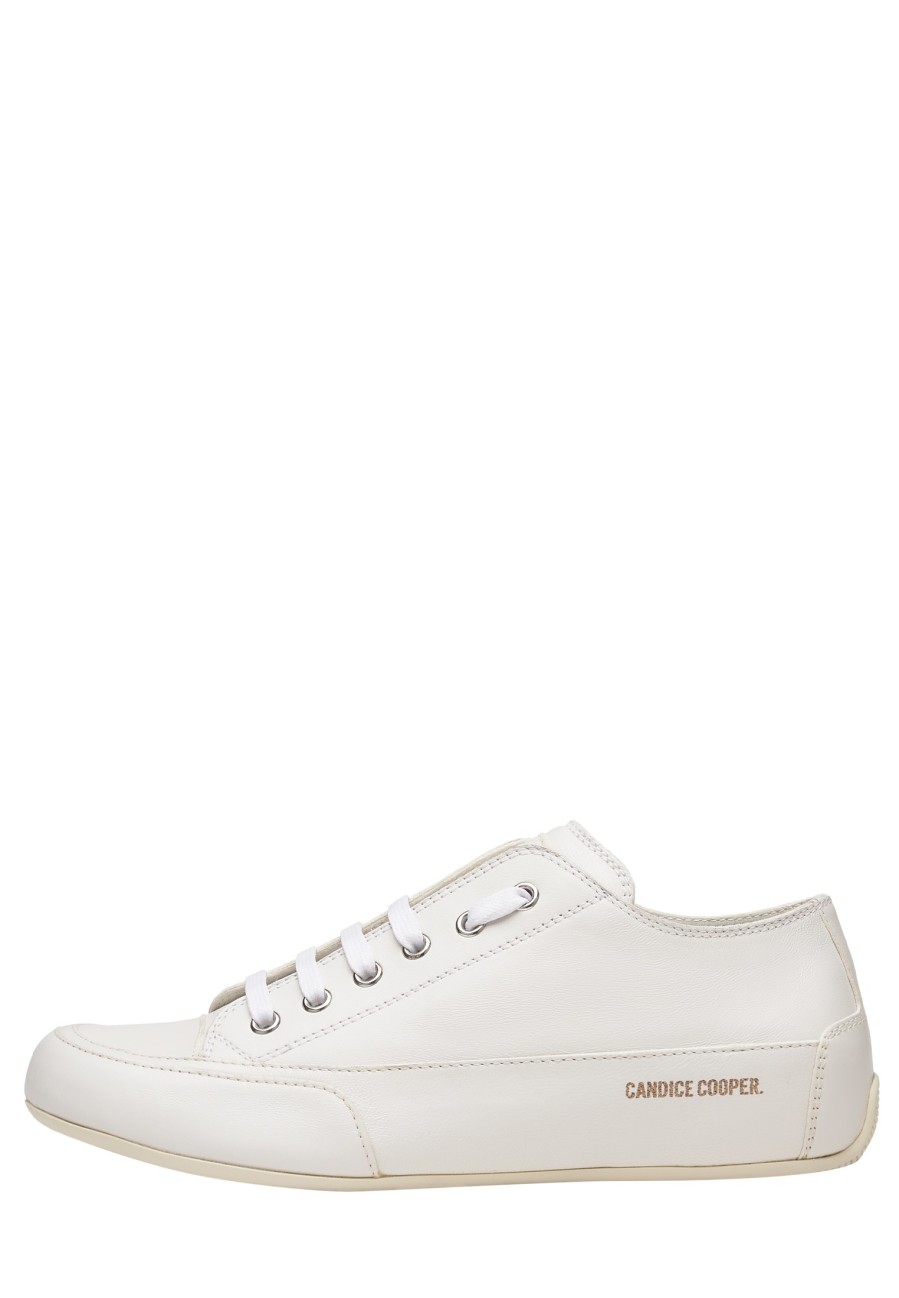 Women Candice Cooper | Leather Sneakers White -Rock S