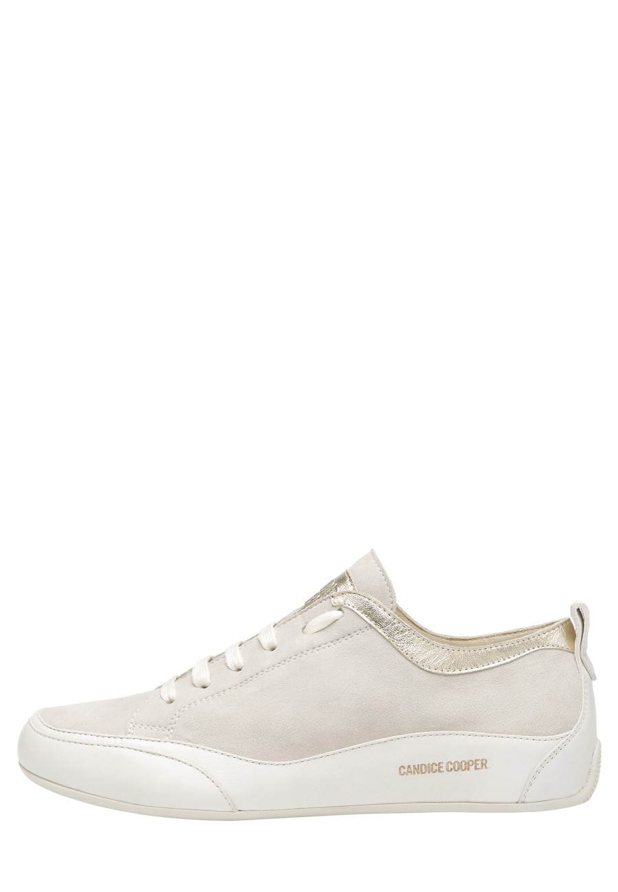 Women Candice Cooper | Rock Wave - Buffed Leather And Suede Sneakers - Beige