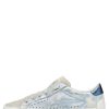 Women Candice Cooper | Dafne - Leather And Suede Sneakers - White-Light Blue