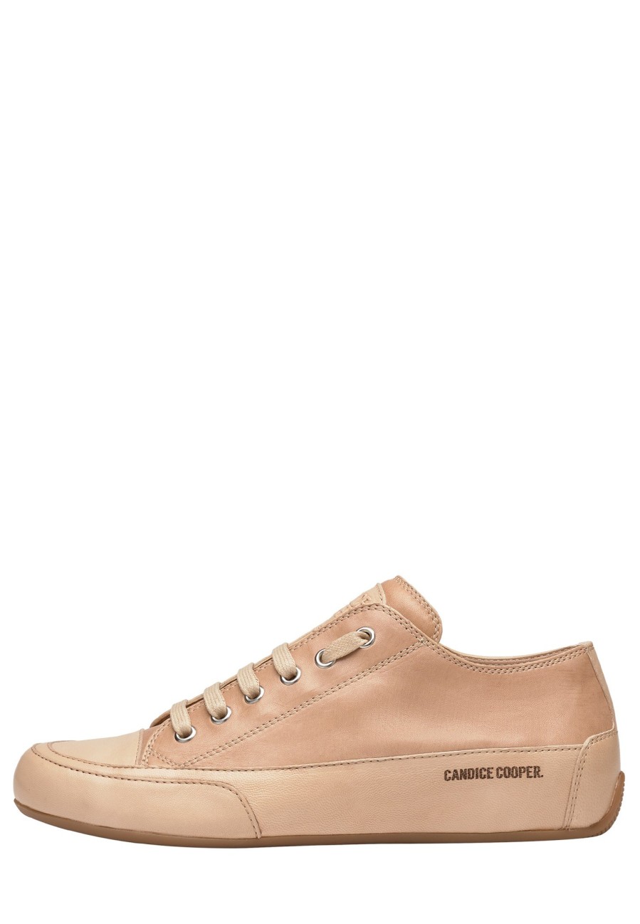 Women Candice Cooper | Buffed Leather Sneakers Light Brown -Rock S