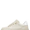 Women Candice Cooper | Velanie Chic - Leather And Suede Sneakers - Beige-White