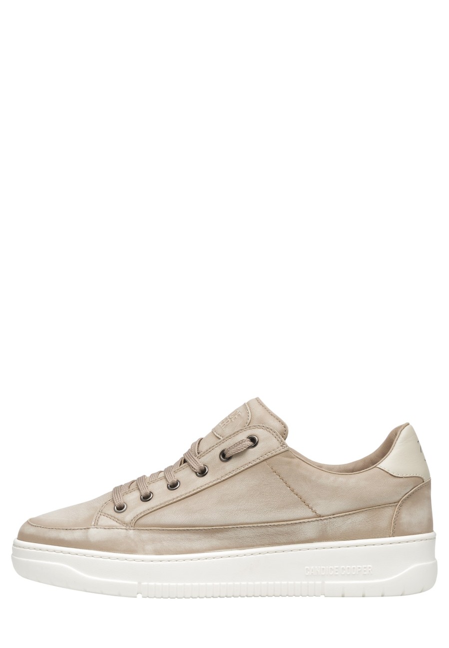 Men Candice Cooper | Vito 06 - Leather Sneakers - Grey