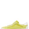 Women Candice Cooper | Dafne - Leather And Suede Sneakers - Yellow