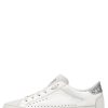 Women Candice Cooper | Dafne - Leather And Suede Sneakers - Grey-White